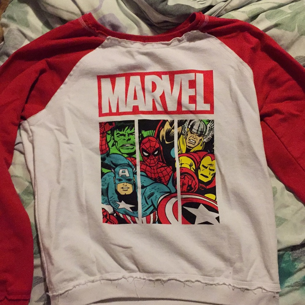 Marvel pullover sweatshirt